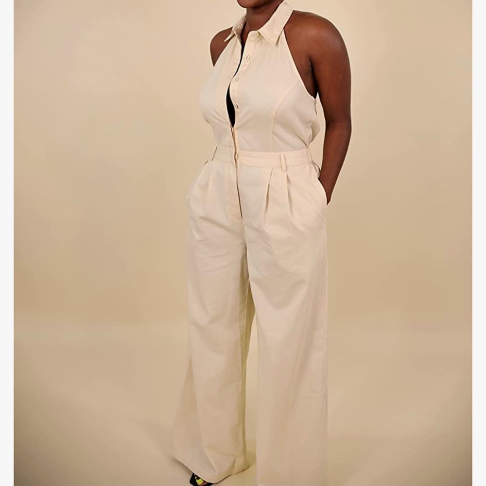 Amazon The Drop Crème Brûlée Jumpsuit